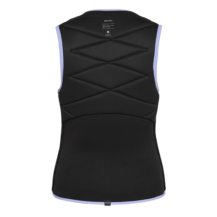 Mystic Ruby Women's Impact Vest Fzip -Iris Blue