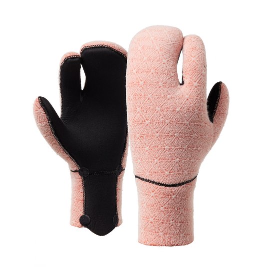 Mystic Supreme 4mm Lobster Precurved Gloves-Black