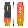 2026 North Prime Kiteboard-Black/Orange