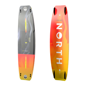2026 North Prime Kiteboard-Black/Orange— Alternate View