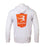 Raw Elements Mike Fields Red Shield L/S Hooded Rashguard-White