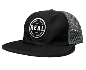 REAL Coaches Hat-Black/Charcoal