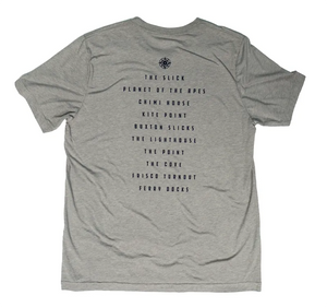 REAL Spot Check Tee-Athletic Grey Triblend— Alternate View