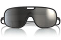 Ombraz Refugio Sunglasses-Charcoal/Grey PC Shield Silver Mirror