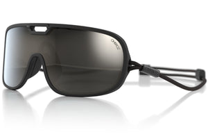 Ombraz Refugio Sunglasses-Charcoal/Grey Silver Mirror