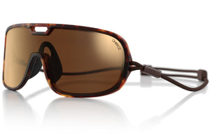 Ombraz Refugio Sunglasses-Tortoise/Brown Bronze Mirror