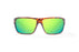 Bajio Rigolets Sunglasses-Brown Tort Gloss/Grn Mirror Glass