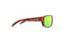 Bajio Rigolets Sunglasses-Brown Tort Gloss/Grn Mirror Glass