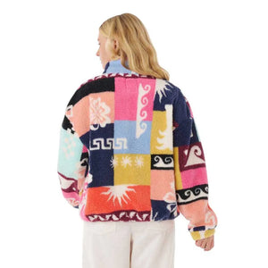 Rip Curl Keepsakes Polar Fleece Sweatshirt-Multico