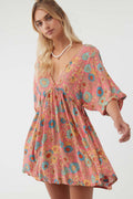 O'Neill Rosemary Belize Dress-Coral