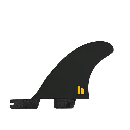 FCS II Otis Carey PG Twin + 1 Fin Set-Black/Orange