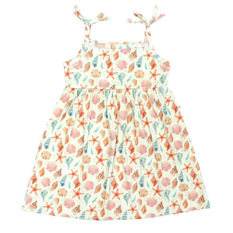 Emerson and Friends Bamboo Dress-Sandy Seashells