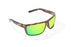 Bajio Sigs Sunglasses-Brown Tort Glass/Green Mirror Glass