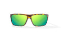 Bajio Sigs Sunglasses-Brown Tort Glass/Green Mirror Glass