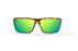 Bajio Sigs Sunglasses-Brown Tort Glass/Green Mirror Glass