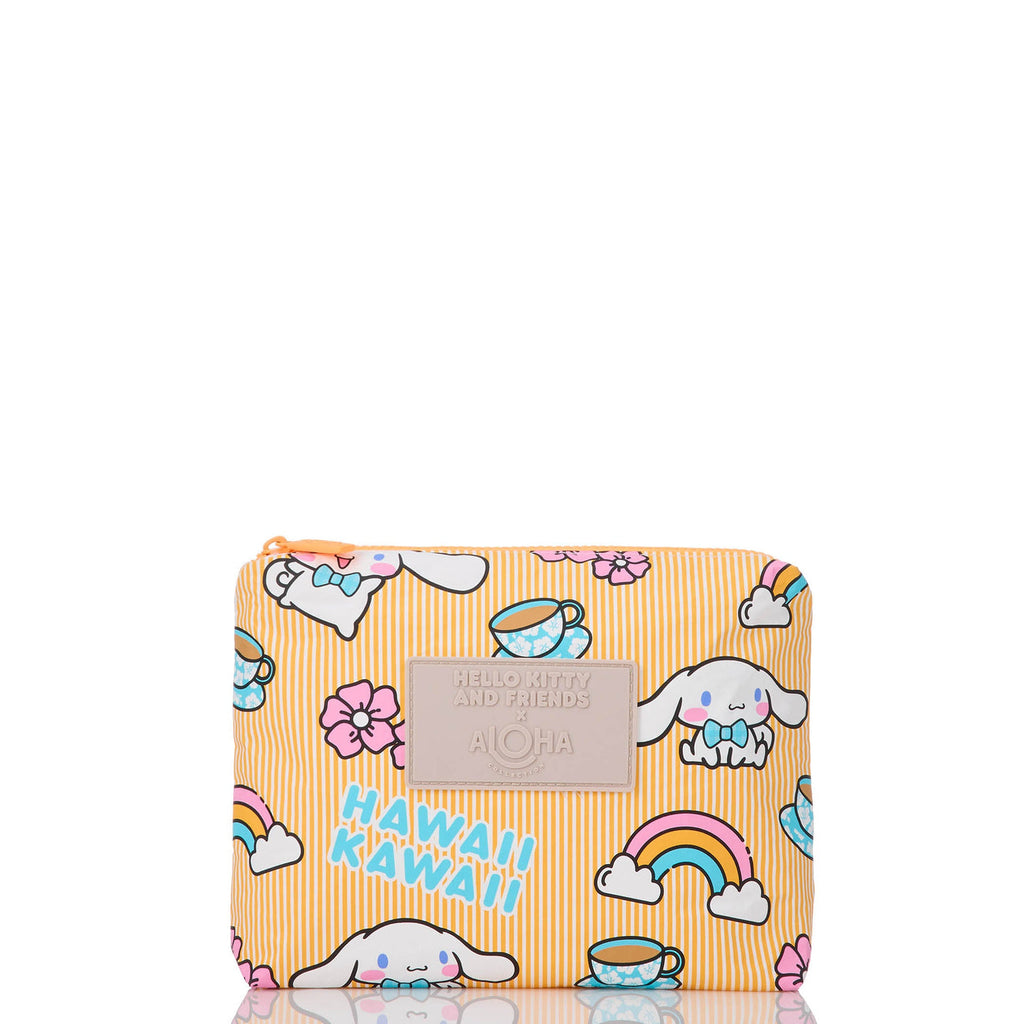 Aloha Collection Cinnamoroll Stripes Small Pouch-Orange