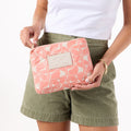 Aloha Collection Lattice Small Pouch-Sun Baked