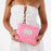Aloha Collection Pasifika Small Pouch-Neon Pink/Sandstone