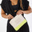 Aloha Collection Dipped Small Pouch-Highlighter/Sandstone
