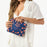 Aloha Collection Heipua Small Pouch-Sorbet/Lavander