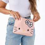 Aloha Collection Kitty Face Small Pouch-Rosey