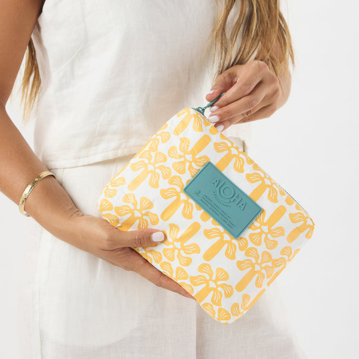 Aloha Collection Puali'i Small Pouch-Honey