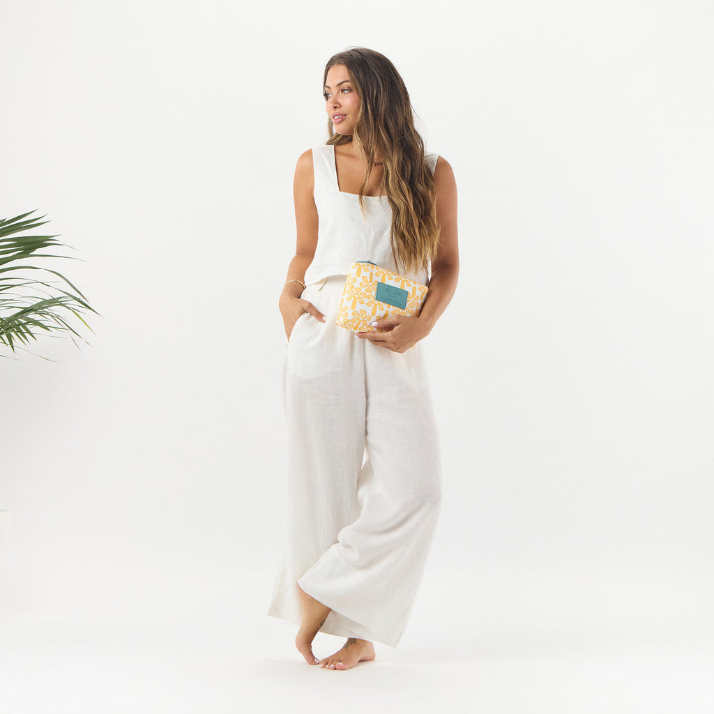 Aloha Collection Puali'i Small Pouch-Honey