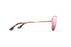 Bajio Soldado Sunglasses-Rose Gold Satin/Rose Mirror Poly