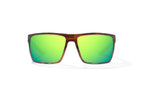 Bajio Stiltsville Sunglasses-Brown Tort Gloss/Grn Mirr Glass