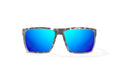 Bajio Stiltsville Sunglasses-Gray Rock Matte/Blue Mirr Glass