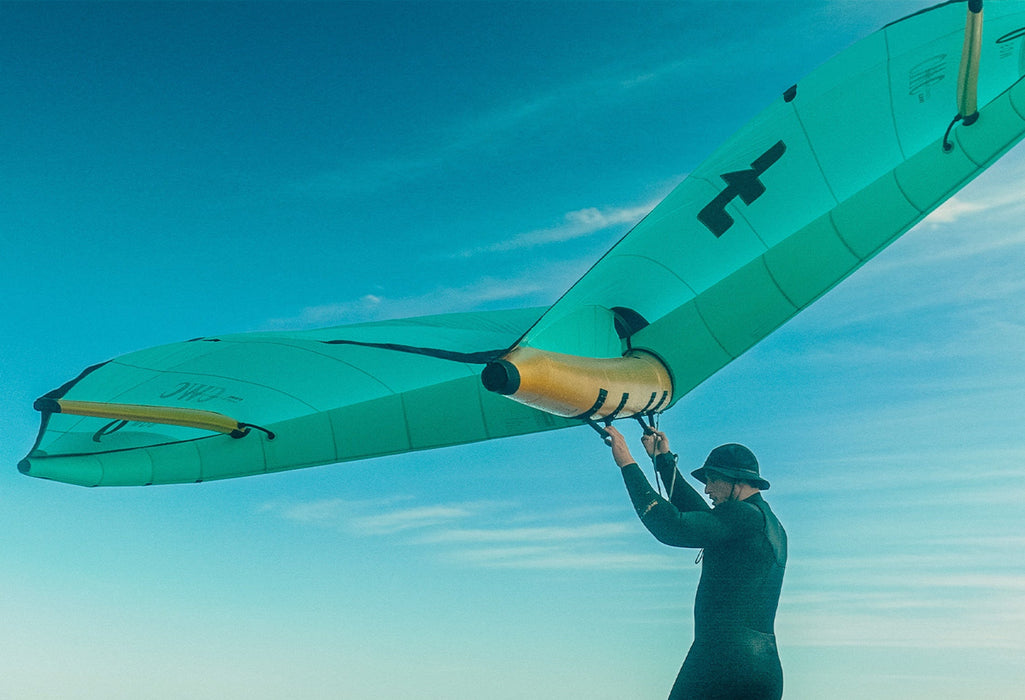 V From Cwc F-One Strike CWC V4 Aluula Wing — REAL Watersports