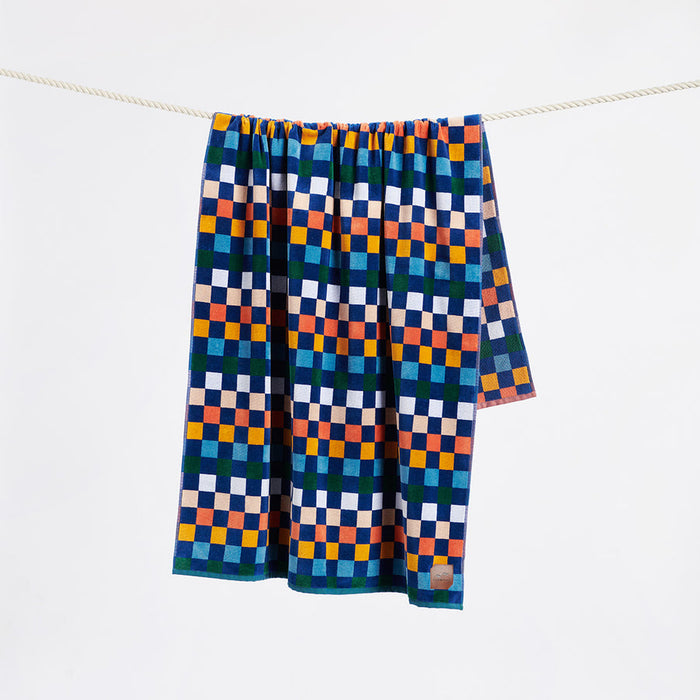 Slowtide Sundown Towel-Deep Pacific