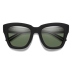 Smith Sway Sunglasses-Matte Black/Chromapop Gry Grn Polar