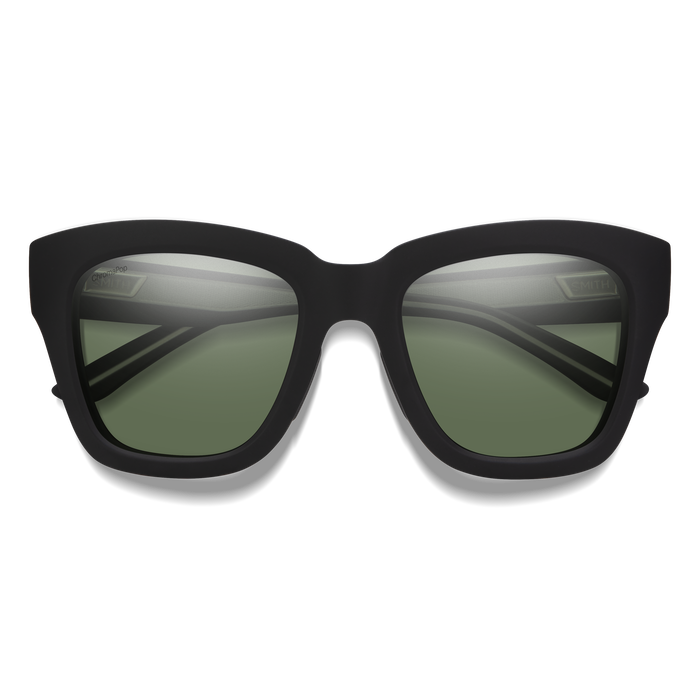 Smith Sway Sunglasses-Matte Black/Chromapop Gry Grn Polar