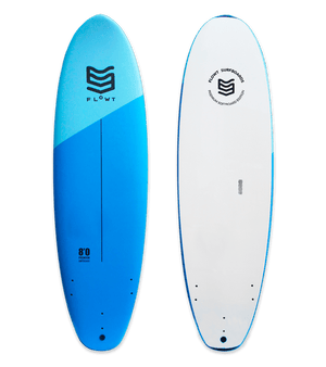Actual Board: Flowt Premium Tanker Soft Top 8'0"-Blue — 109.4L