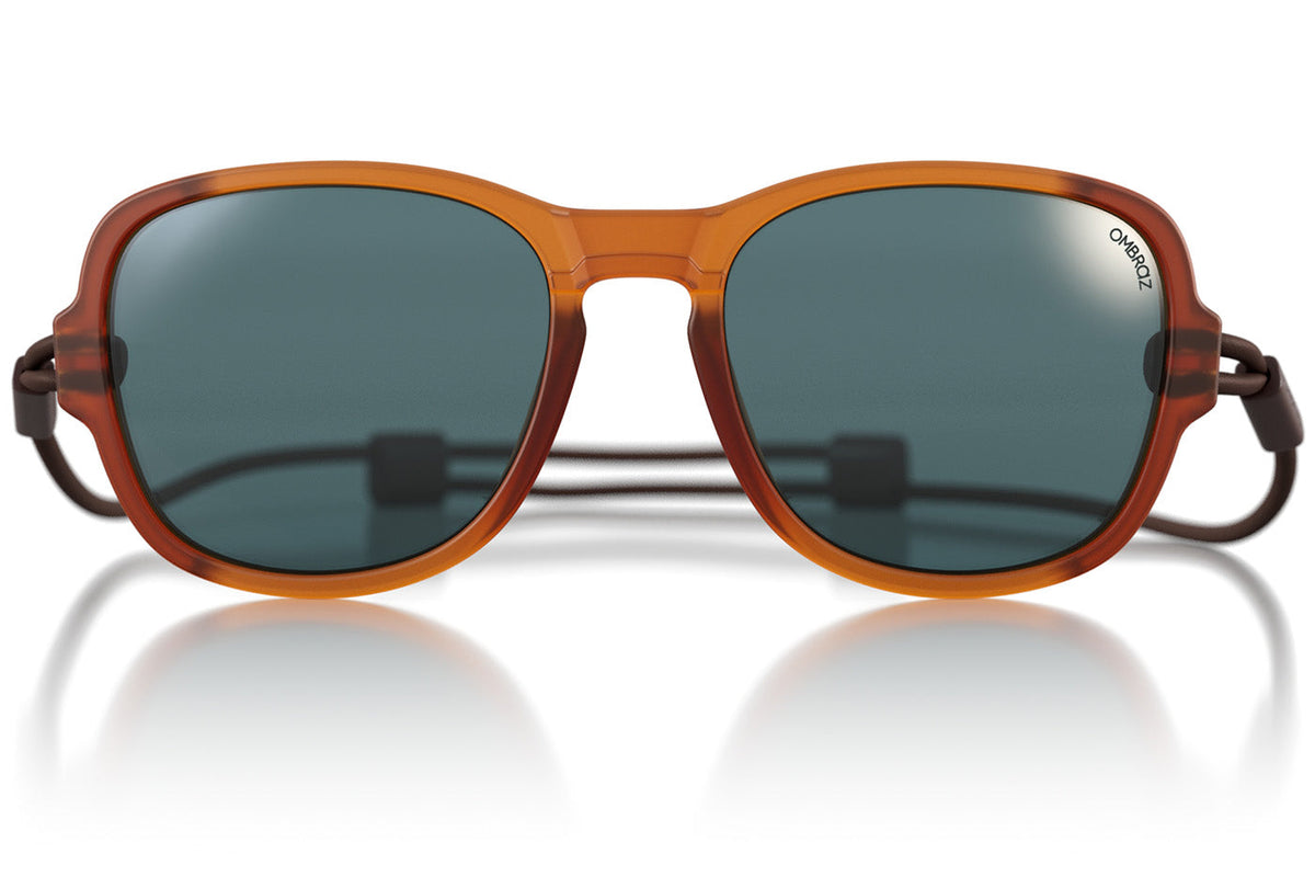 Ombraz Teton Sunglasses-Honey/Polar Grey