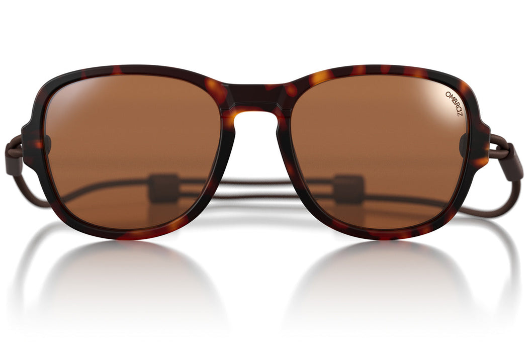 Ombraz Teton Sunglasses-Tortoise/Brown Polar