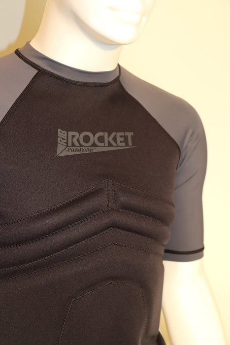 PaddleAir Rib Rocket Short Sleeve-Black