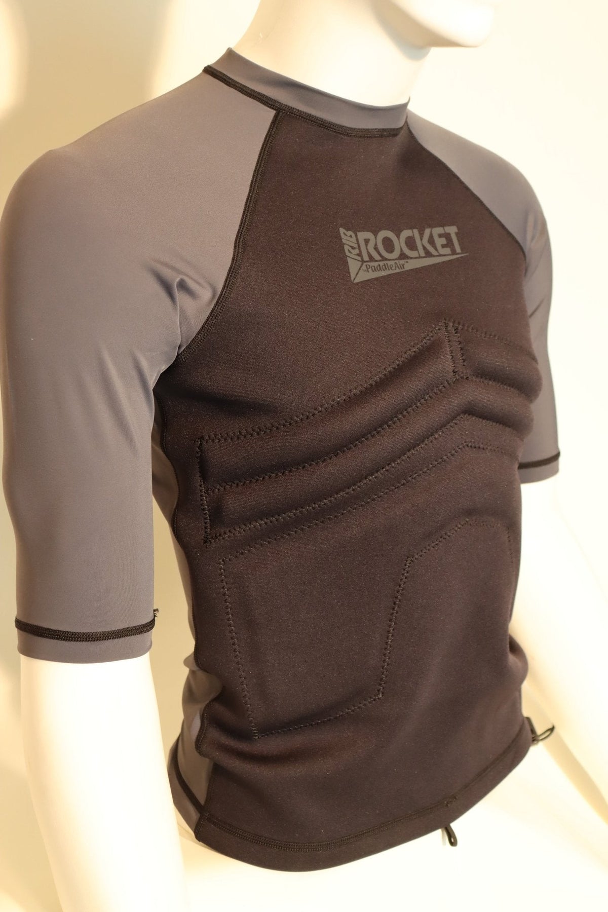 PaddleAir Rib Rocket Short Sleeve-Black