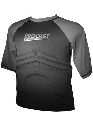 PaddleAir Rib Rocket Short Sleeve-Black — REAL Watersports