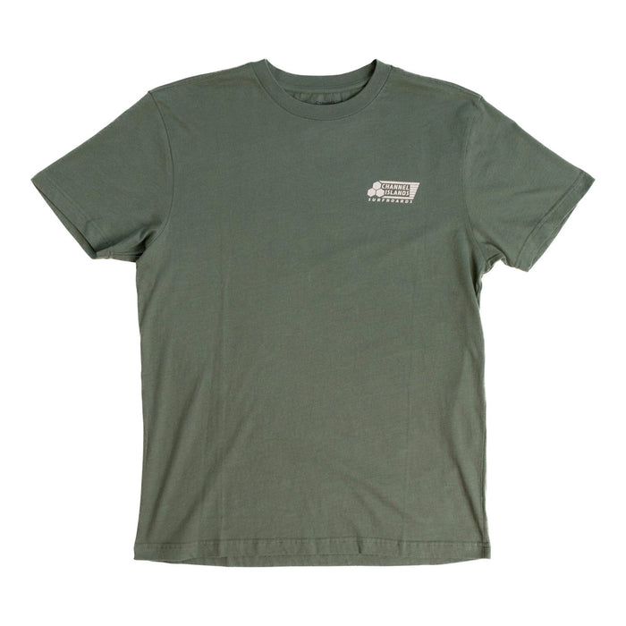 Channel Islands Modern Flag Tee-Thyme