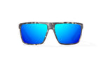 Bajio Toads Sunglasses-Gray Rock Matte/Blue Mirror Glass
