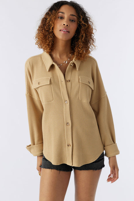 O'Neill Tour L/S Shirt-Khaki
