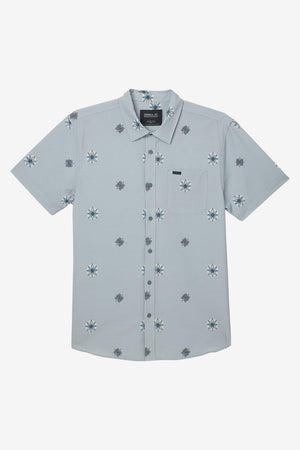 O'Neill Trvlr UPF Traverse Standard S/S Shirt-Light Grey