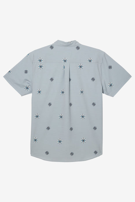 O'Neill Trvlr UPF Traverse Standard S/S Shirt-Light Grey