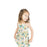 Emerson & Friends Tropical Blooms Bamboo Dress-Beige/Multi