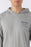 O'Neill Trvlr UPF Hooded Snap L/S Tee-Heather Grey