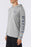 O'Neill Trvlr UPF Hooded Snap L/S Tee-Heather Grey