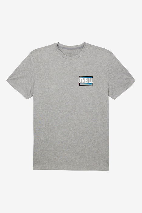 O'Neill Trvlr UPF Staple Tee-Hthr Gry2