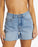 Billabong Riley Denim Shorts-Faded Indigo Fray